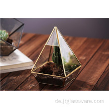 Super große Form hängendes Glas Pflanzen Terrarium Geometrisch